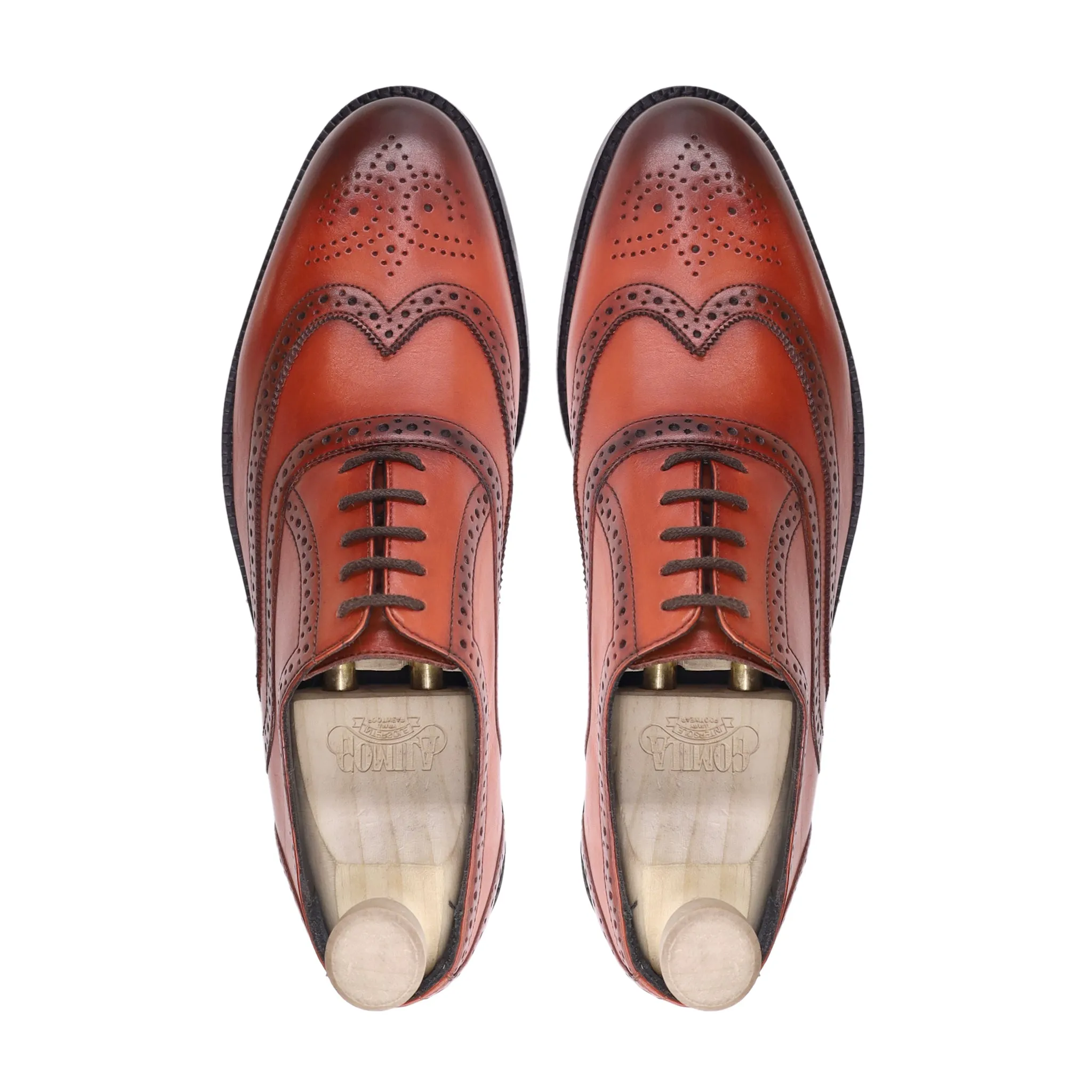 ALES - ORANGE TAN OXFORD