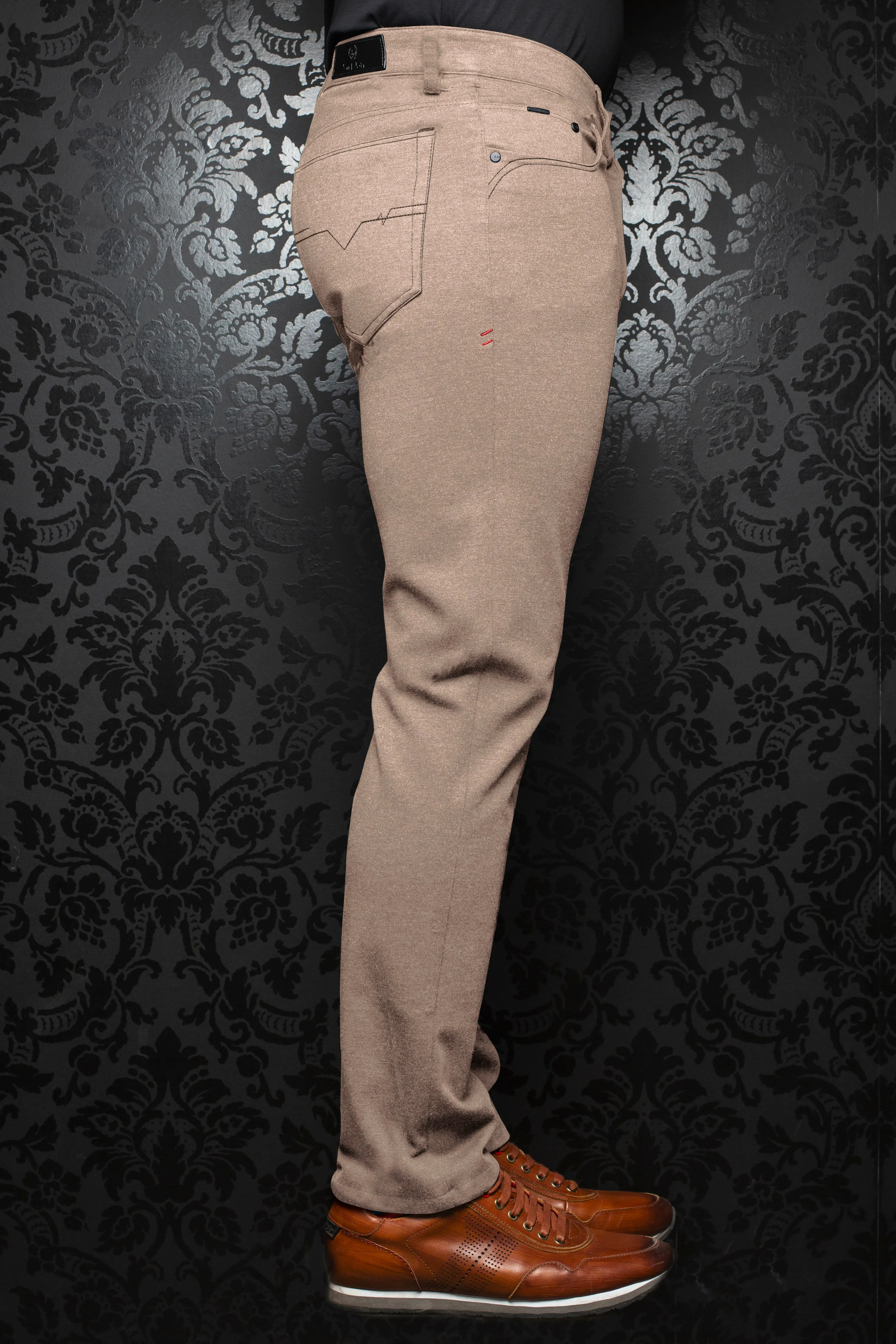 Au Noir Dressy Stretch Pant | Winchester Beige