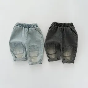 Baby Kid Girls Boys Solid Color Pants Wholesale 23113098