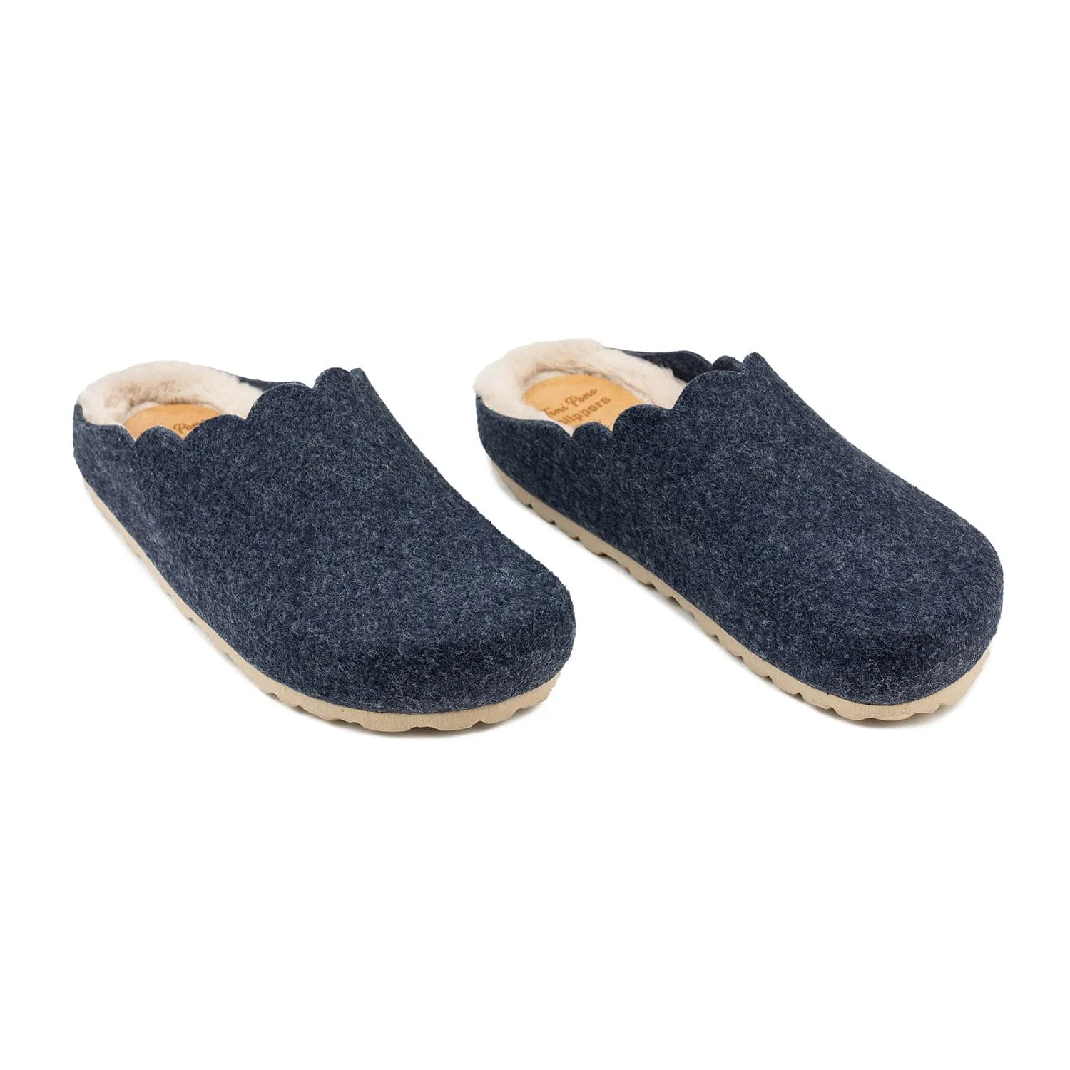 Basic Felt Slippers for Women - Laos