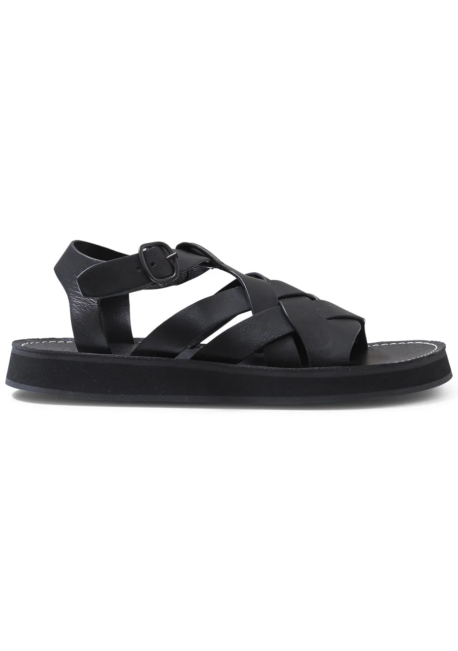 Beltra Fisherman Sandal Black