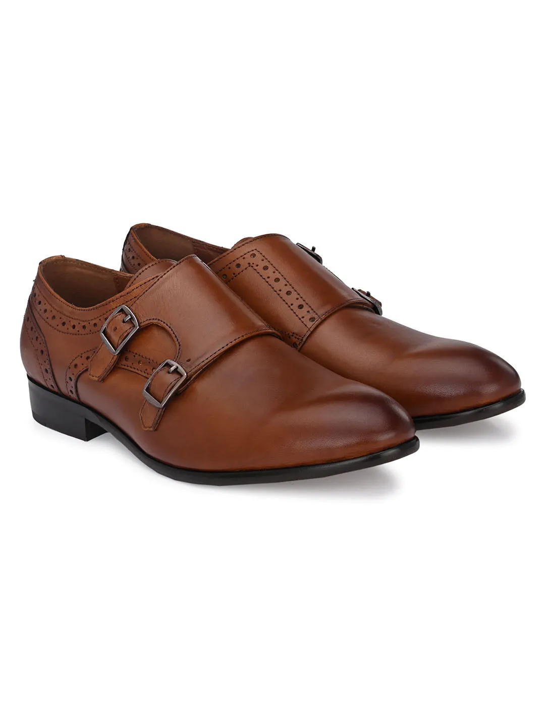 Bevelry Tan Double Monks