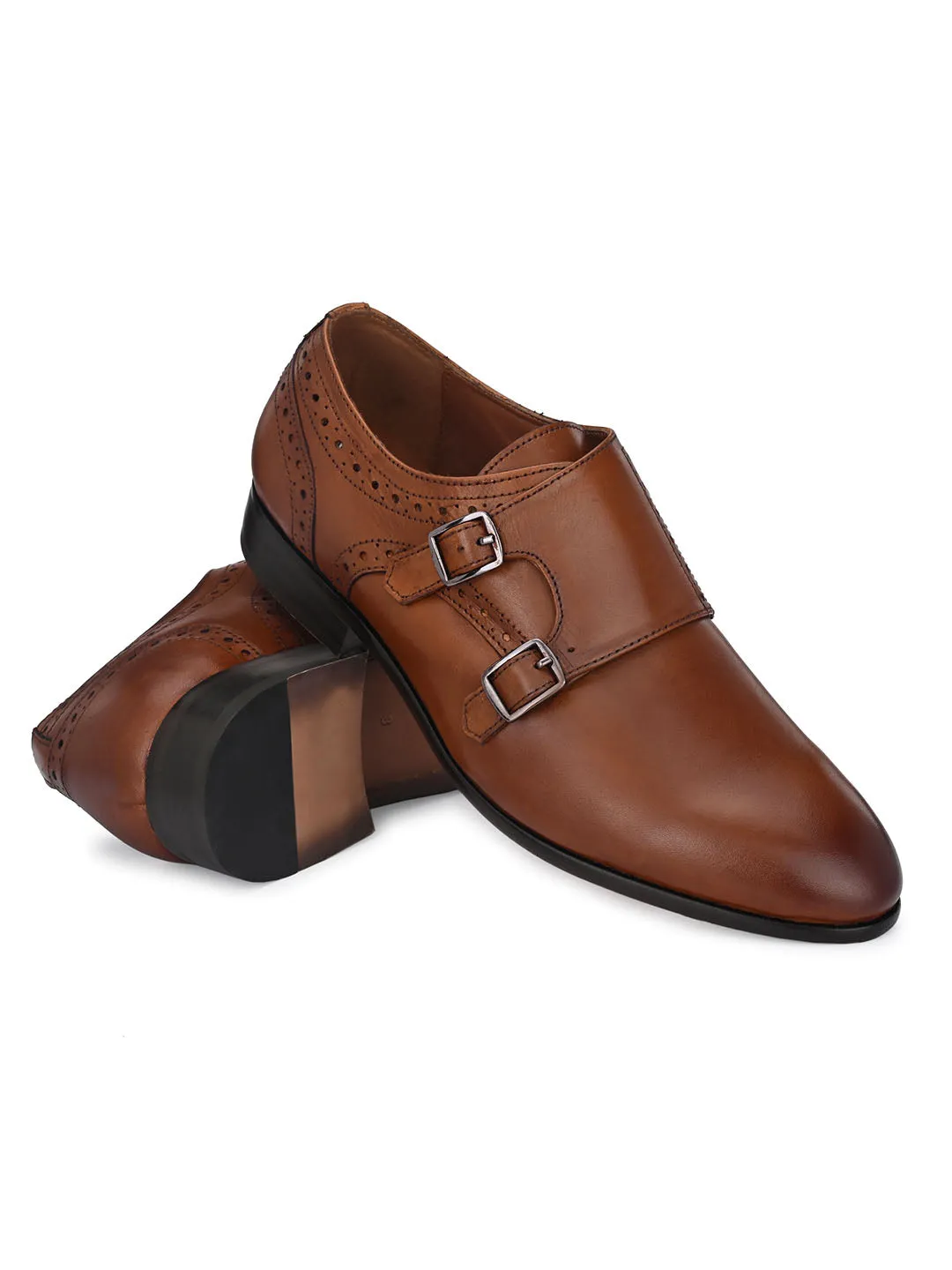 Bevelry Tan Double Monks