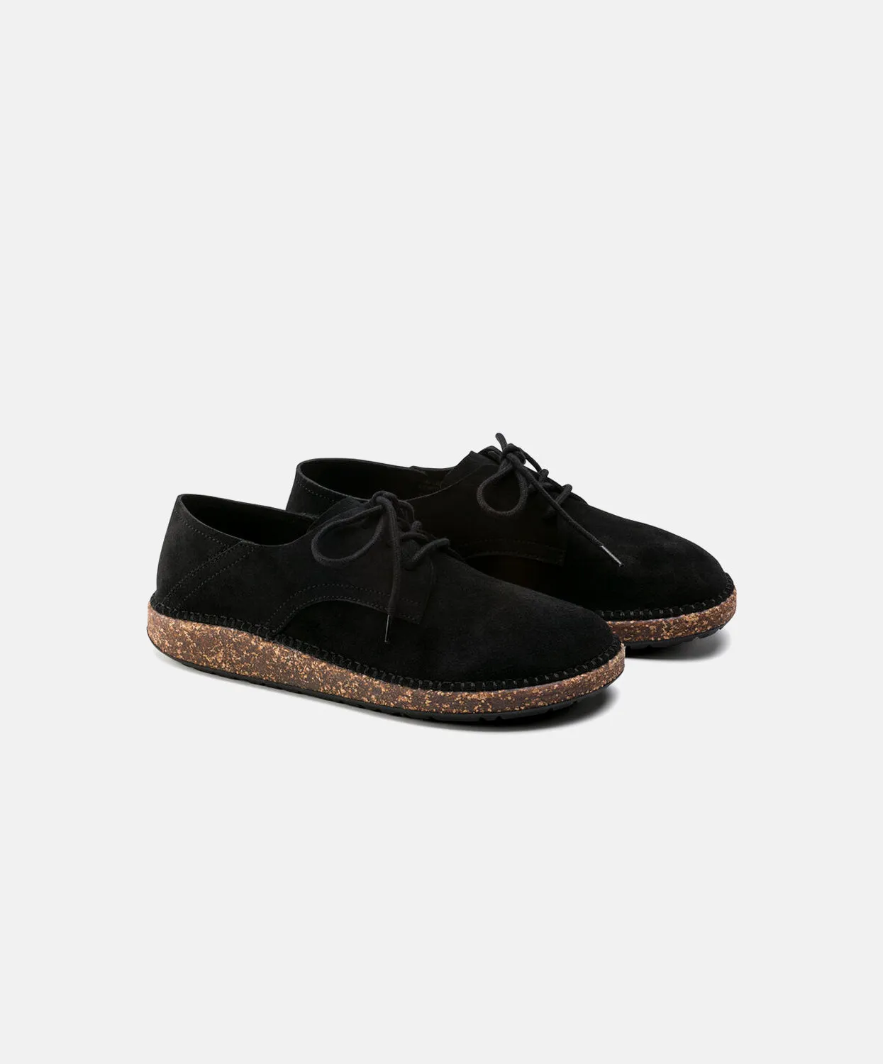 Birkenstock Gary Suede Leather Black Shoes