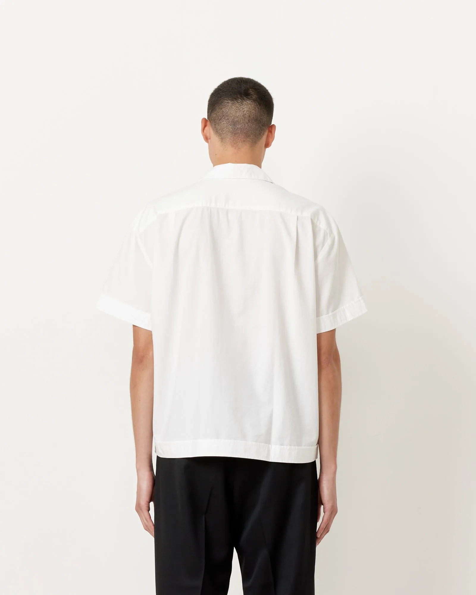 Bongo Shirt Poplin in White