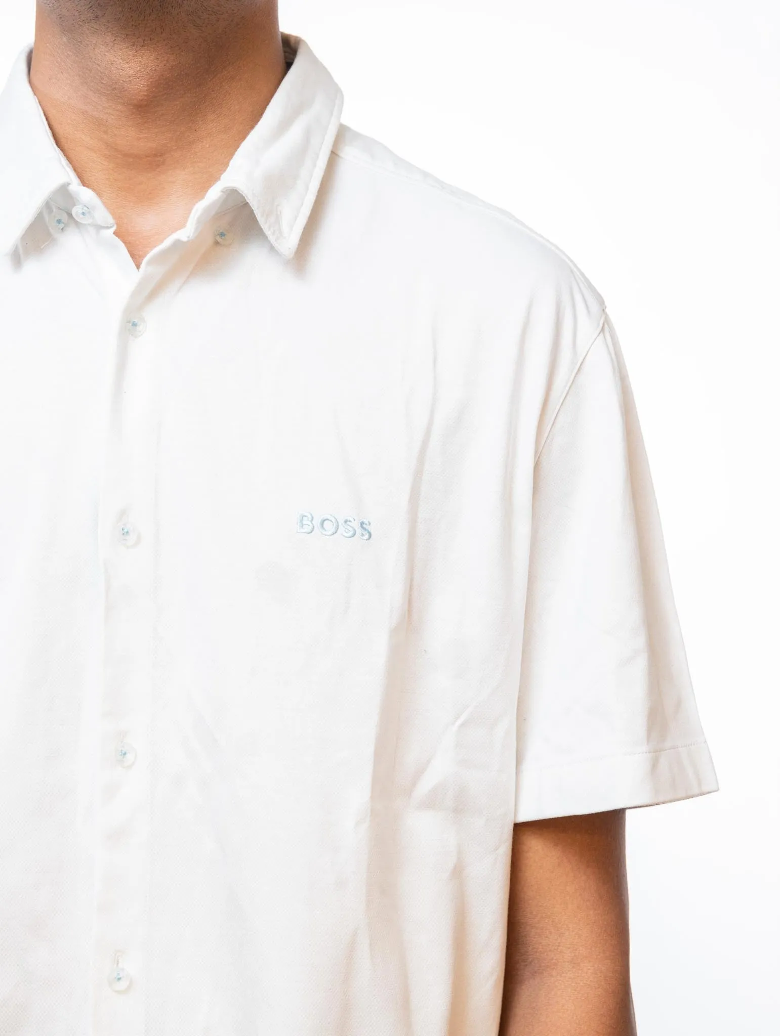 BOSS MEN WHITE SHIRT