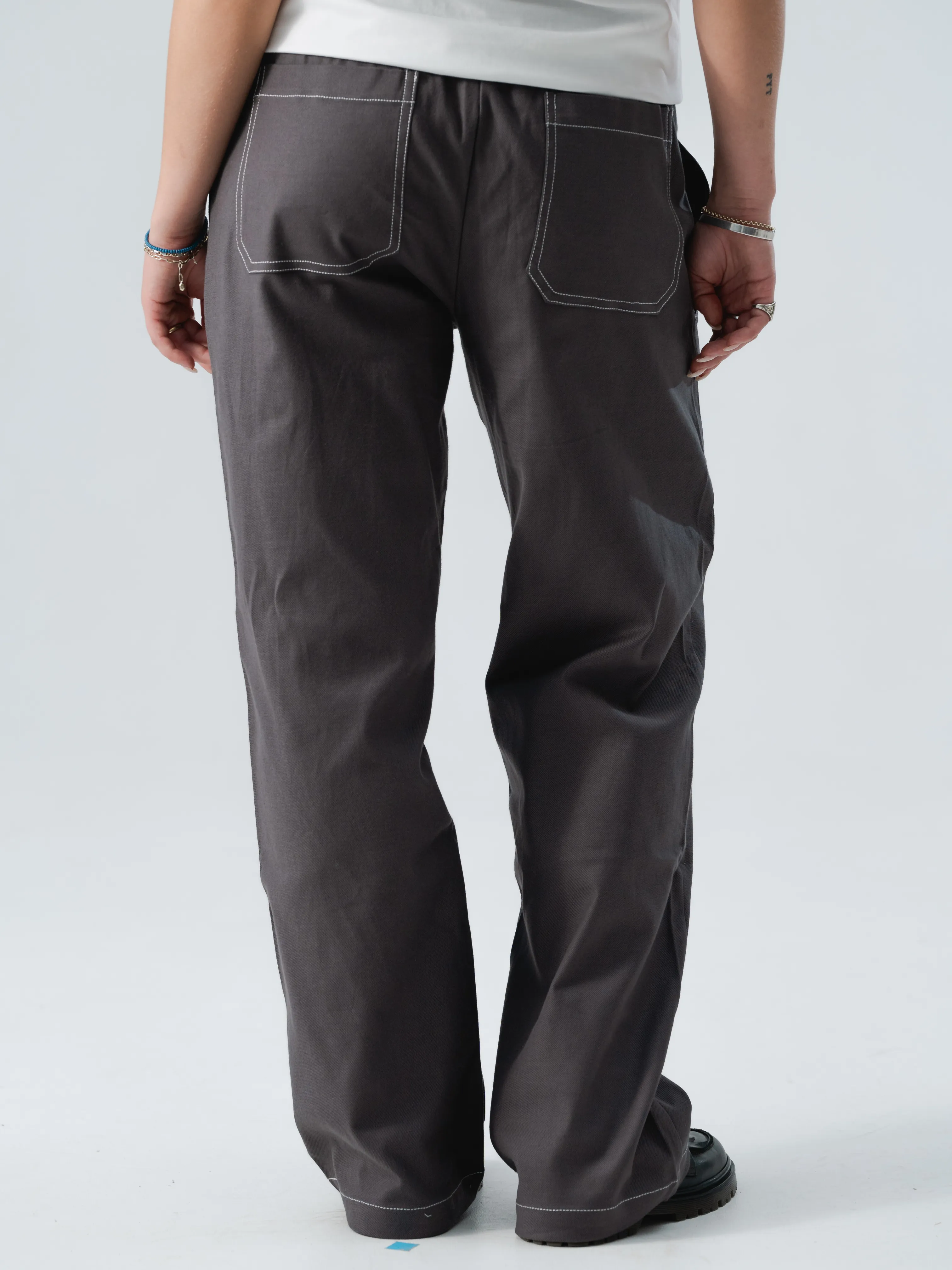 Casual Pants 'Charcoal'