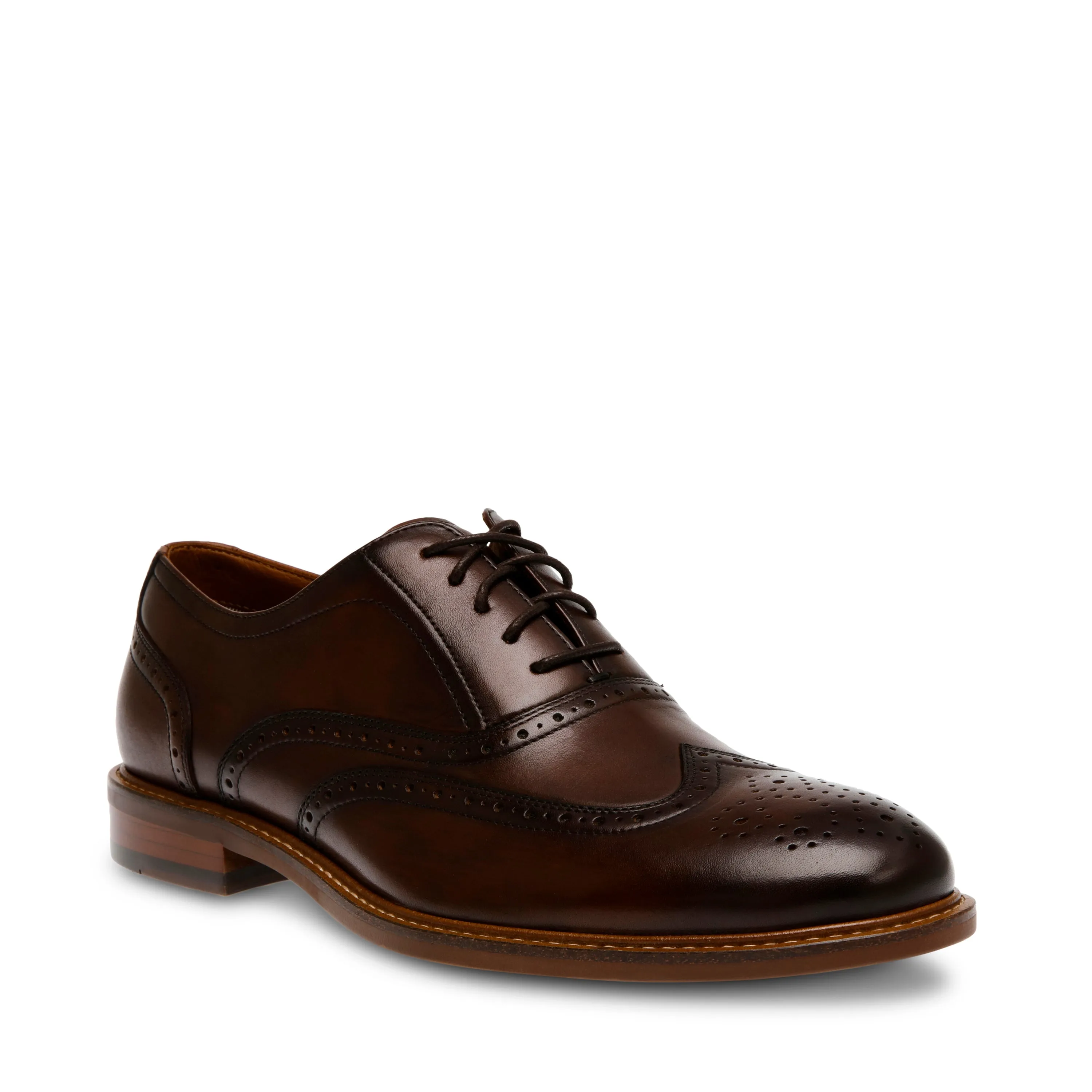 Chalton Lace-Up Shoes BROWN LEATHER