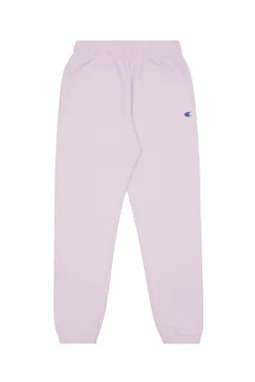 CHAMPION JUNIOR ROCHESTER BASE PINK TRACKPANTS