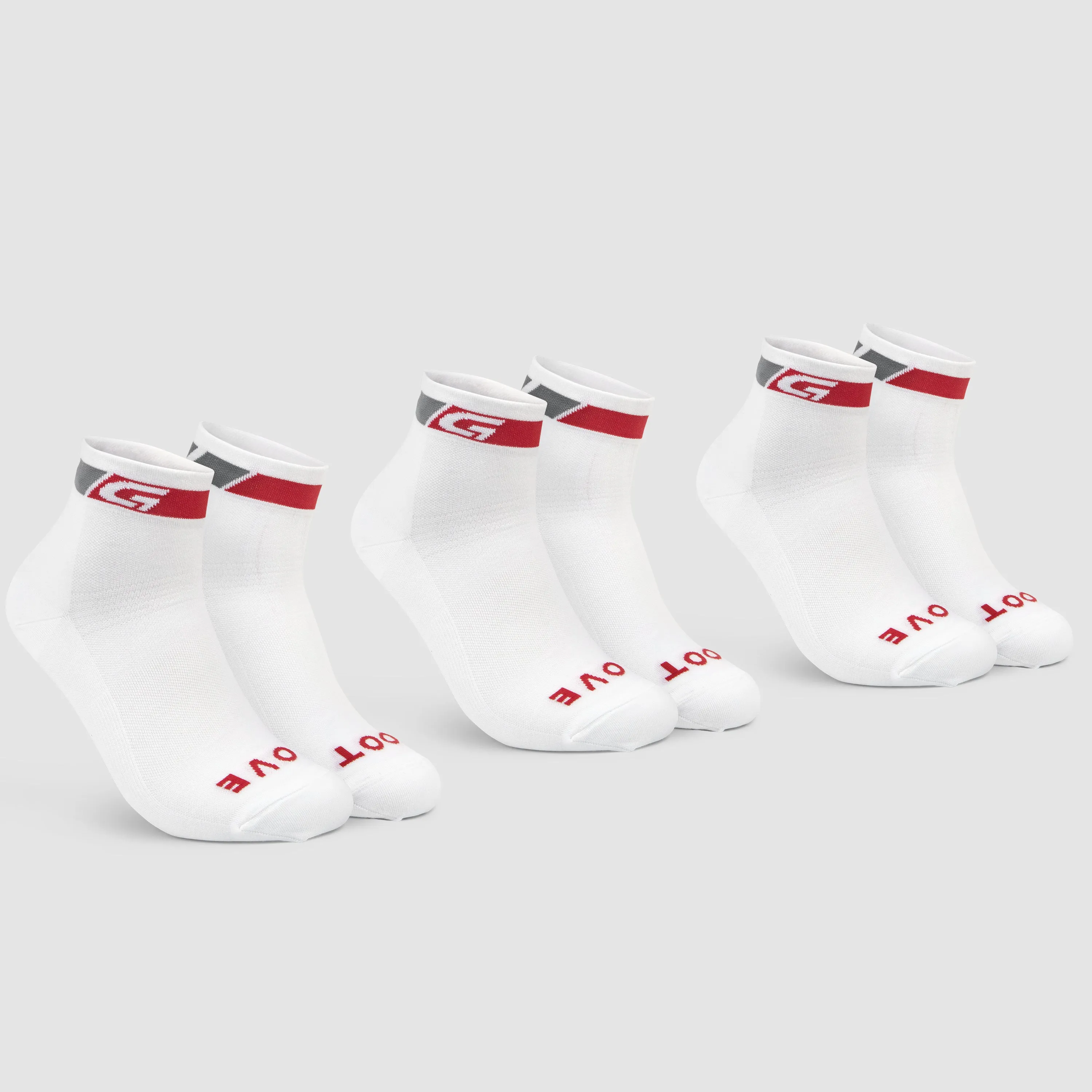 Classic Low Cut Summer Socks 3-Pack