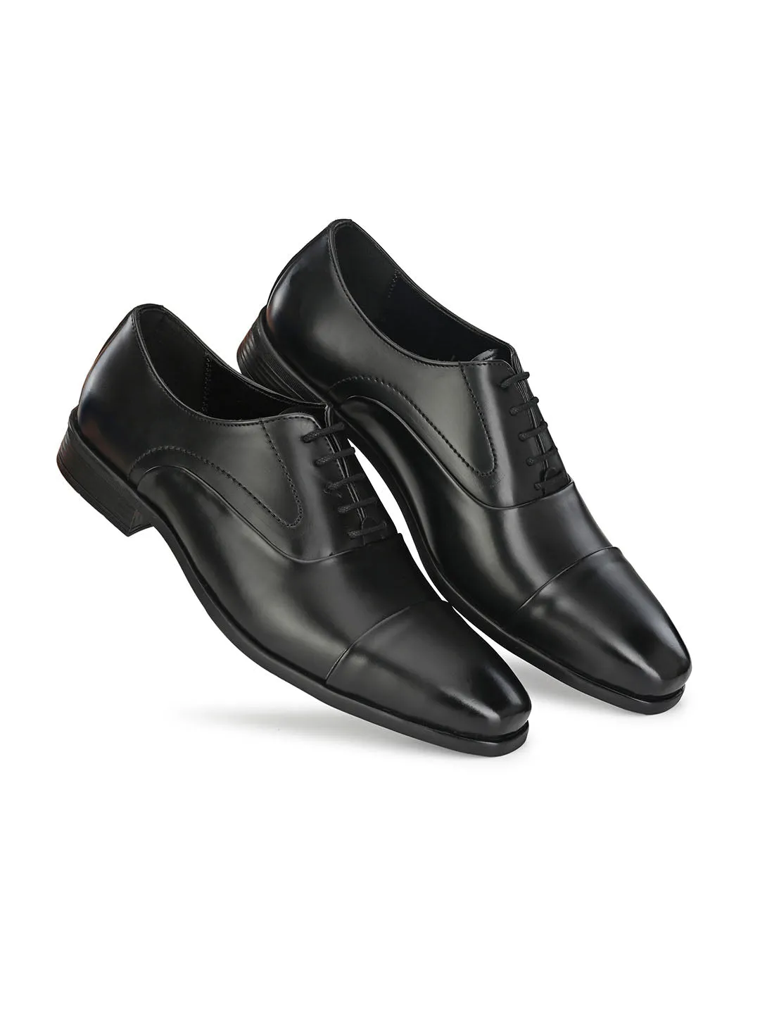 Clean-cut Black Oxfords