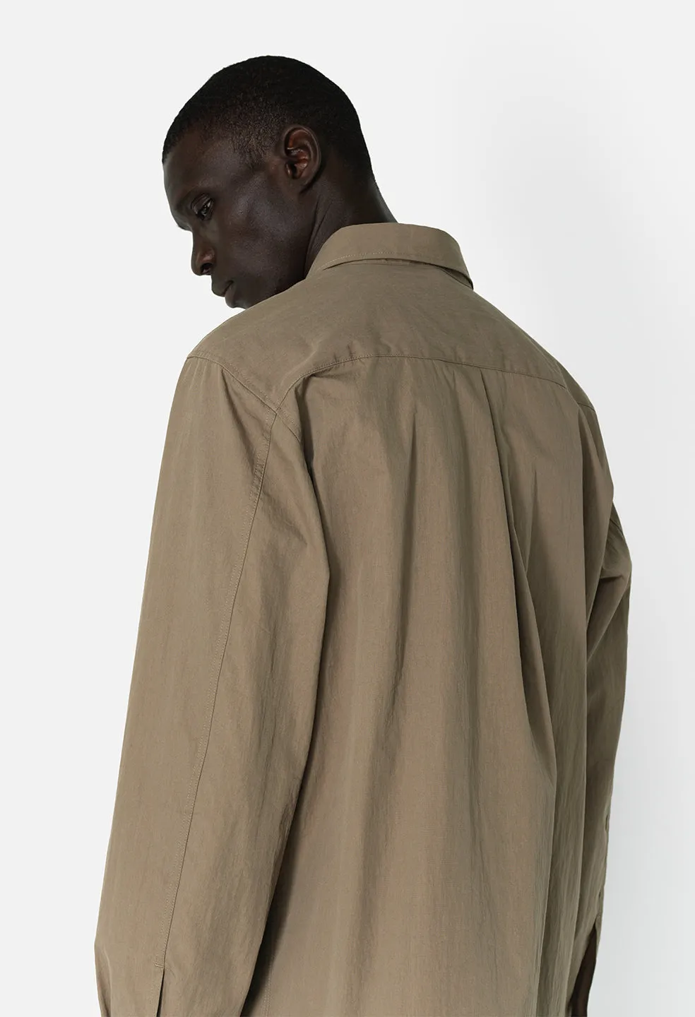 Cloak Button Up / Oak