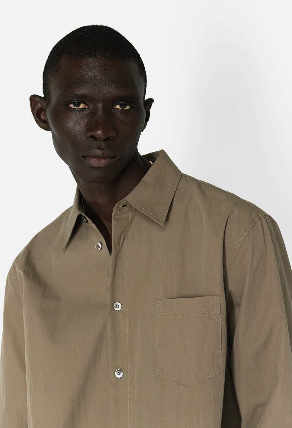 Cloak Button Up / Oak