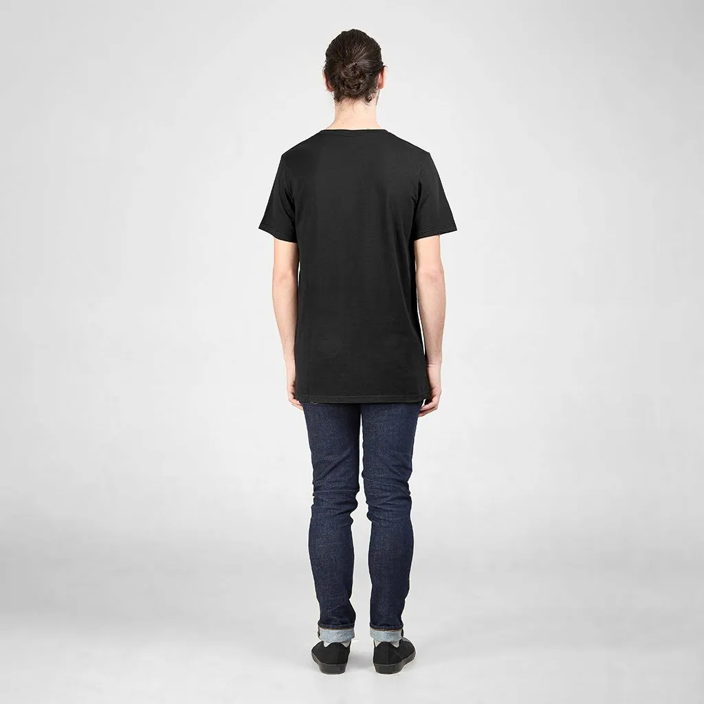 Cotton Tall Crew | Black