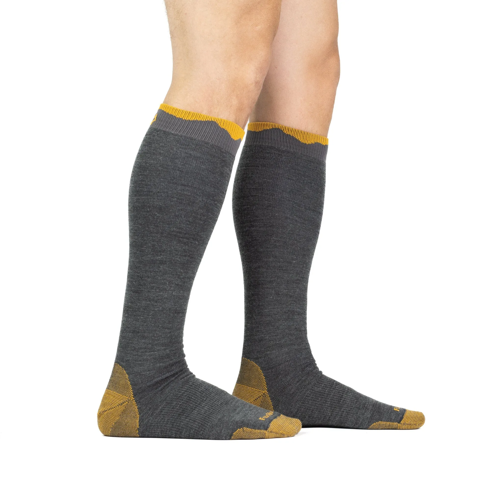 Courchevel Ultra-Lightweight Over-the-Calf Ski and Snowboard Sock