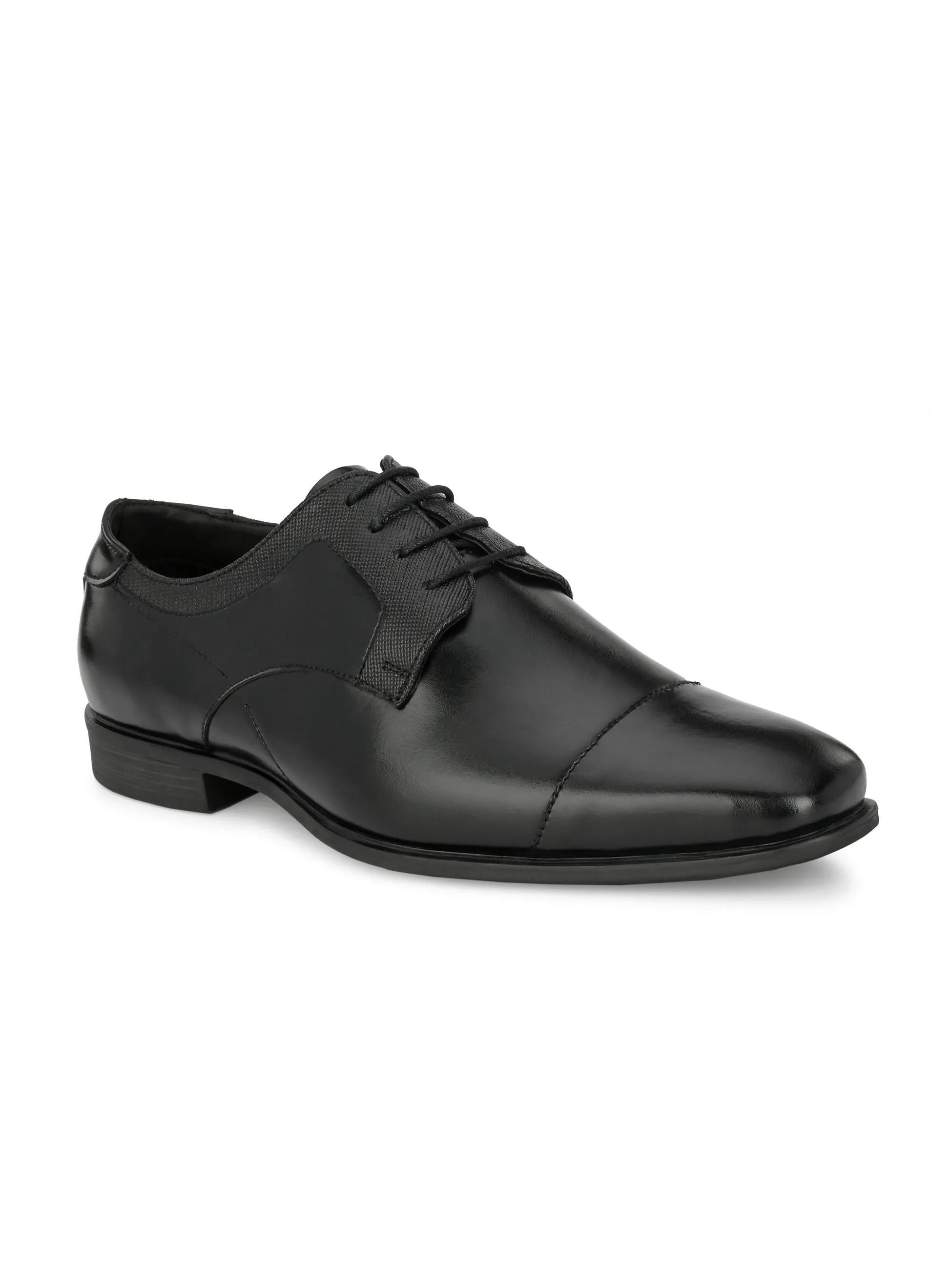 Dean Black Derby Shoes