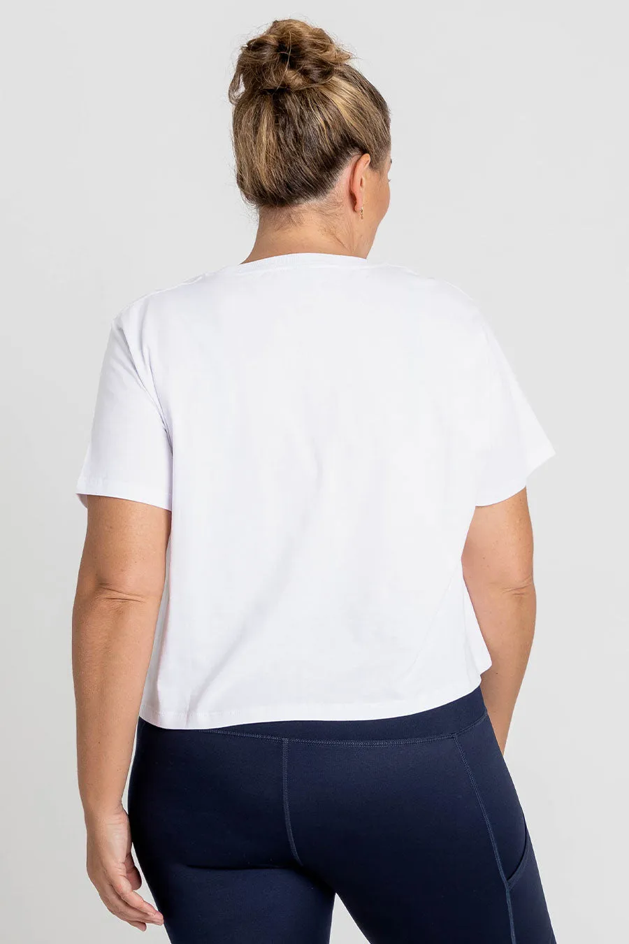 Everyday Cropped T-Shirt - White