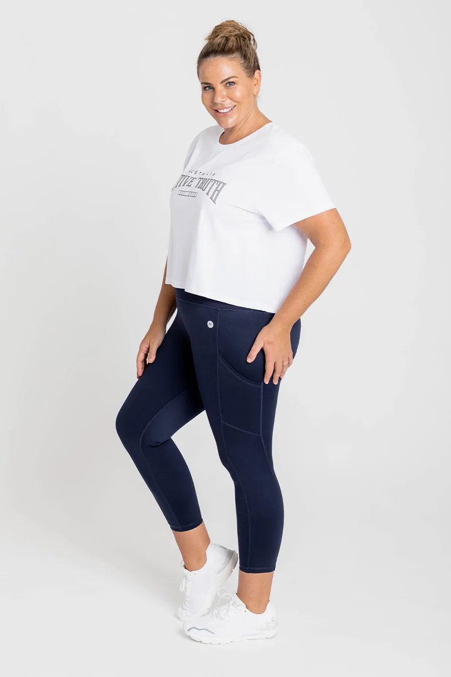 Everyday Cropped T-Shirt - White