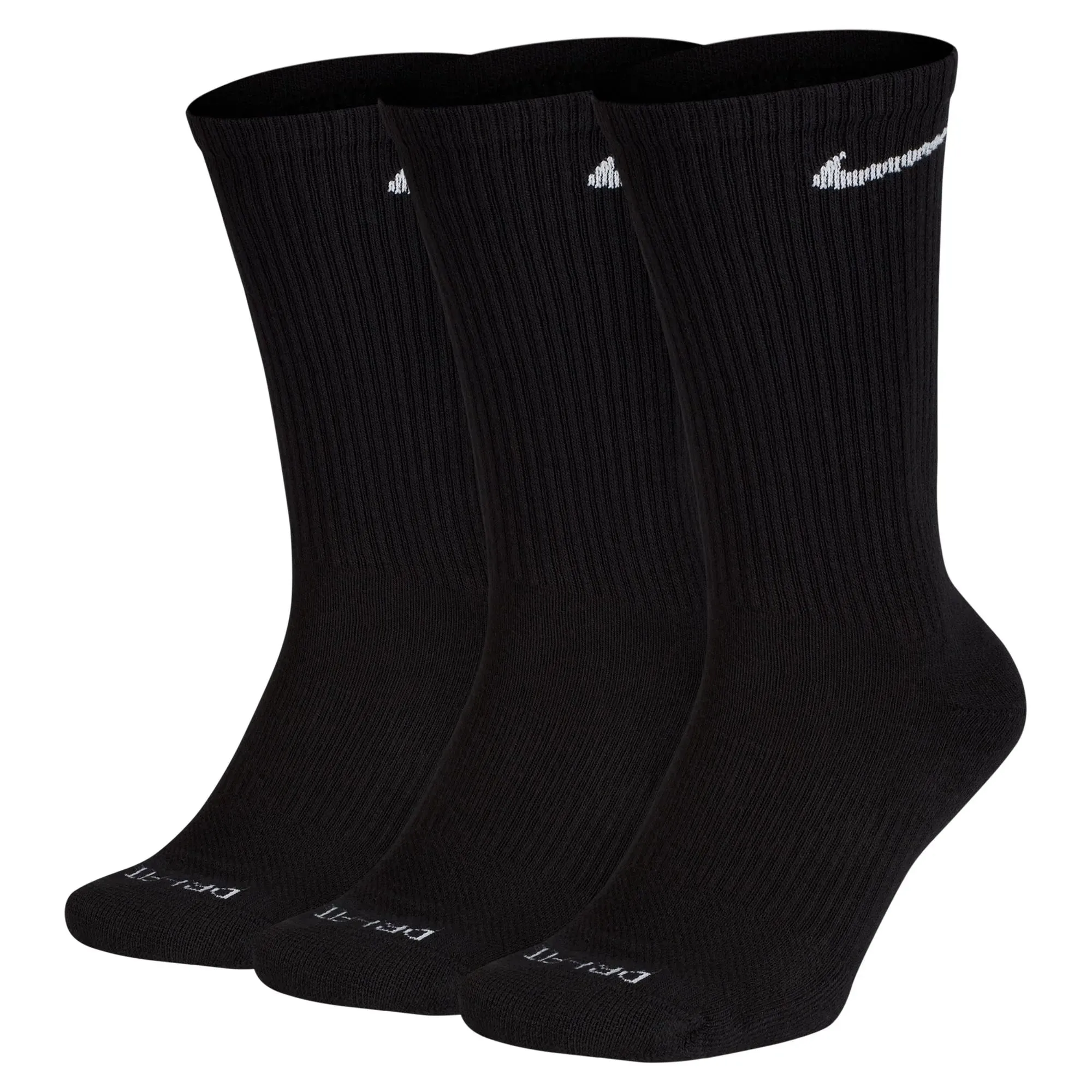 Everyday Plus Cushioned Crew Socks 3 Pairs