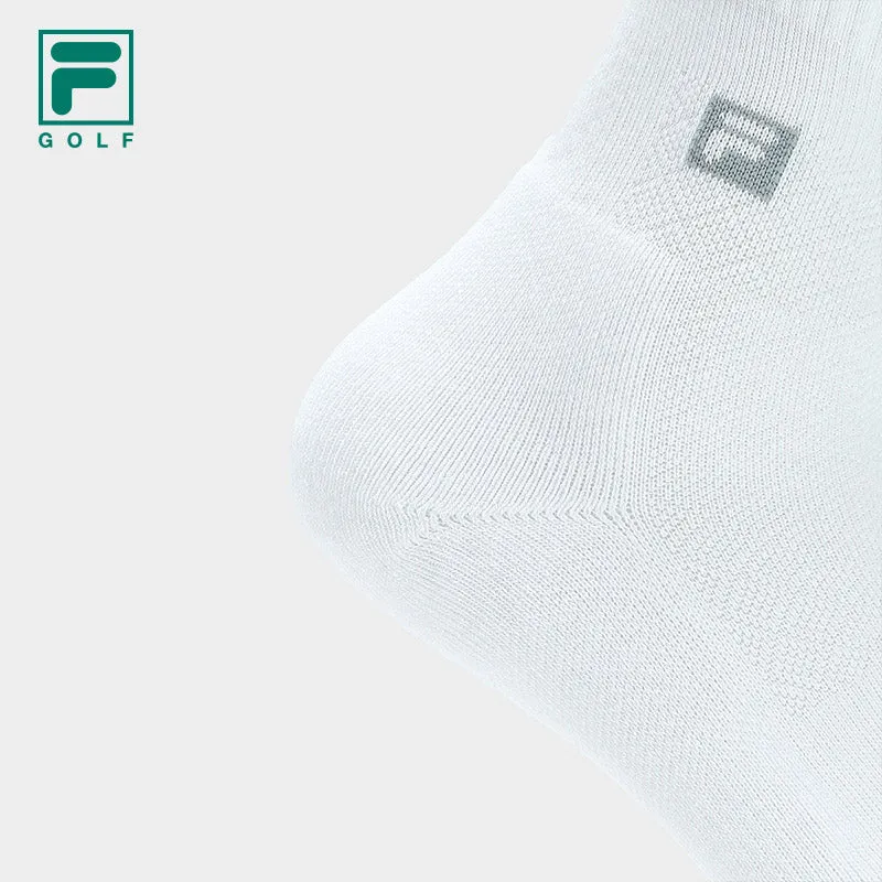 FILA CORE ATHLETICS GOLF Women Middle Socks (Black / White)