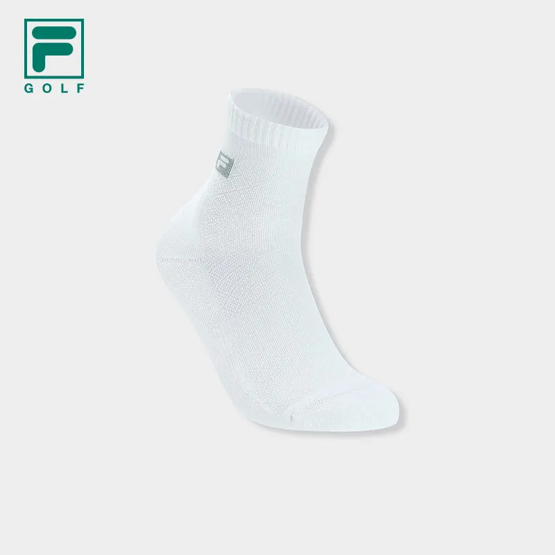 FILA CORE ATHLETICS GOLF Women Middle Socks (Black / White)