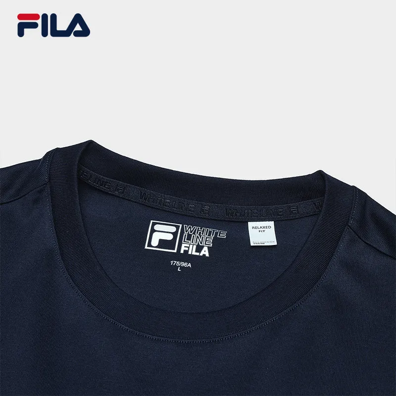 FILA CORE LIFESTYLE ORIGINALE FRENCH TENNIS CLUB Men Short Sleeve T-shirt (Dark Blue)