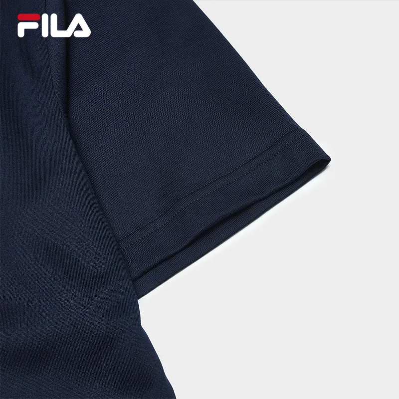 FILA CORE LIFESTYLE ORIGINALE FRENCH TENNIS CLUB Men Short Sleeve T-shirt (Dark Blue)