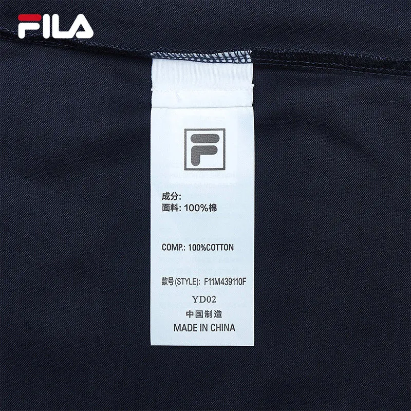 FILA CORE LIFESTYLE ORIGINALE FRENCH TENNIS CLUB Men Short Sleeve T-shirt (Dark Blue)