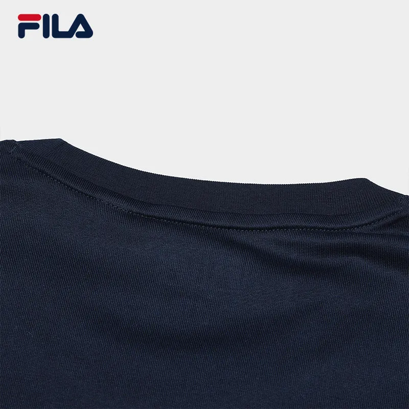 FILA CORE LIFESTYLE ORIGINALE FRENCH TENNIS CLUB Men Short Sleeve T-shirt (Dark Blue)