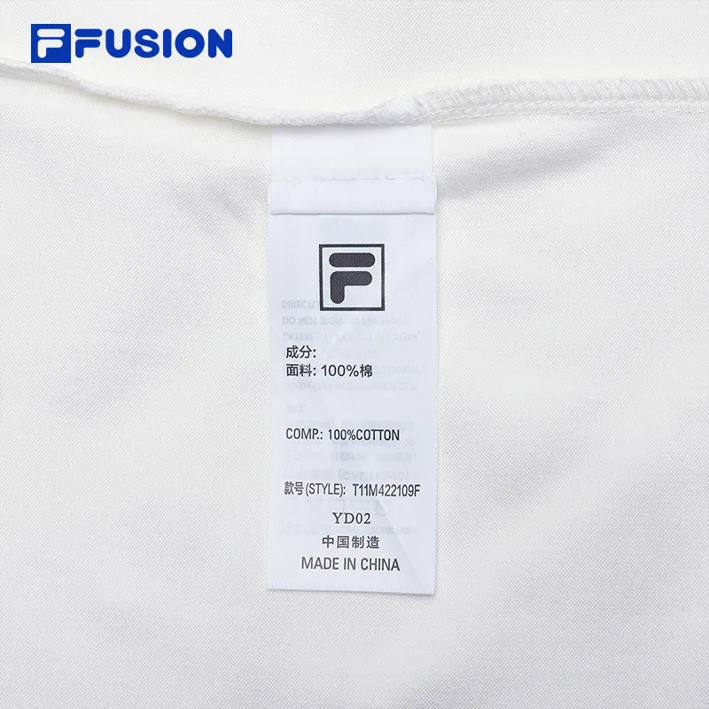 FILA FUSION INLINE CULTURE Men Short Sleeve T-shirt in White