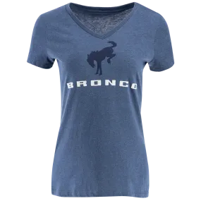 Ford Bronco Women's Stacked Logo T-Shirt