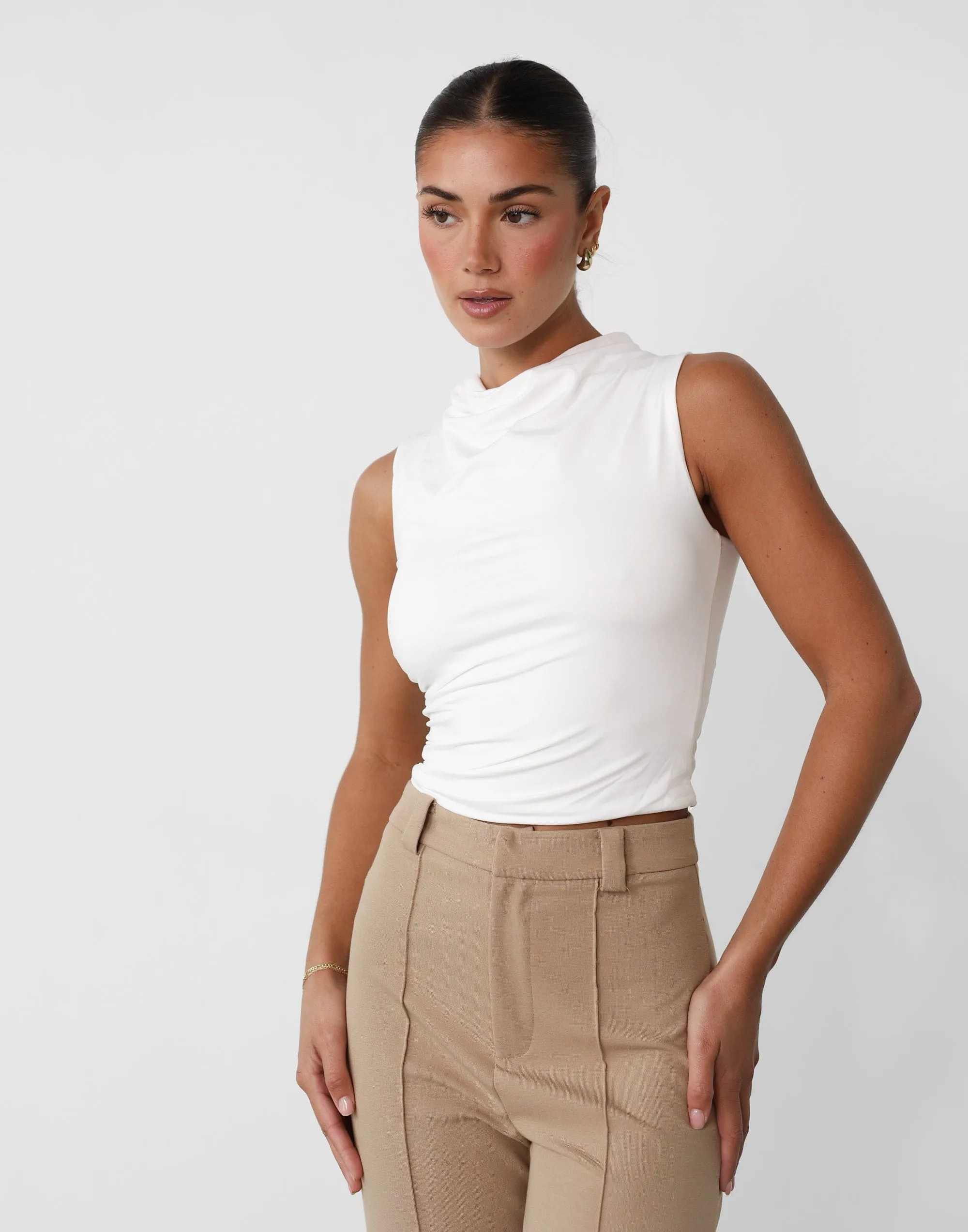 Francine Pants (Beige)