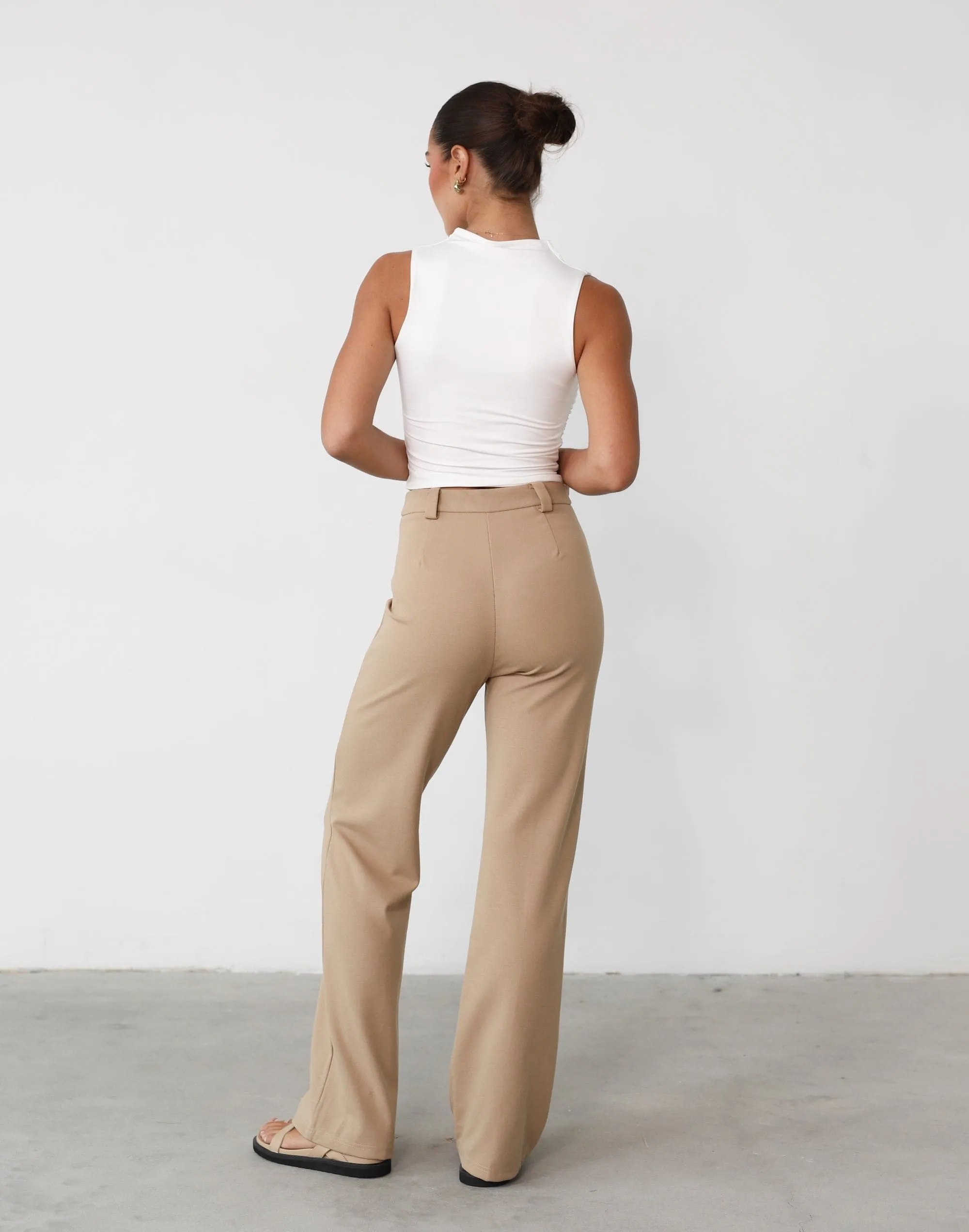 Francine Pants (Beige)