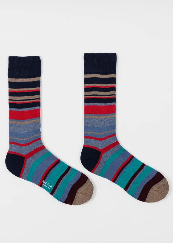 GABE STRIPE SOCKS