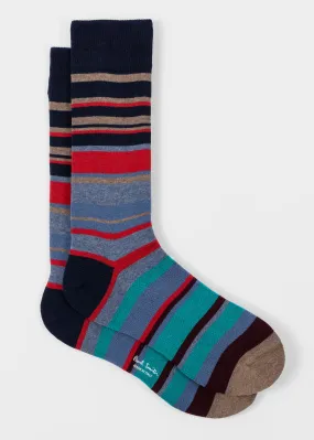 GABE STRIPE SOCKS