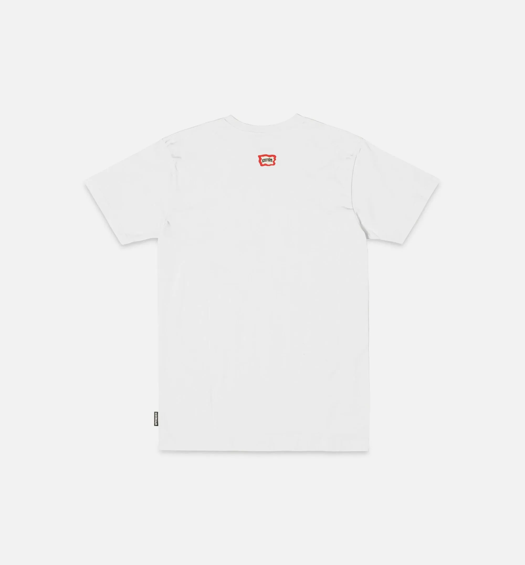 Gleam Short Sleeve Tee Mens T-Shirt - White/Black