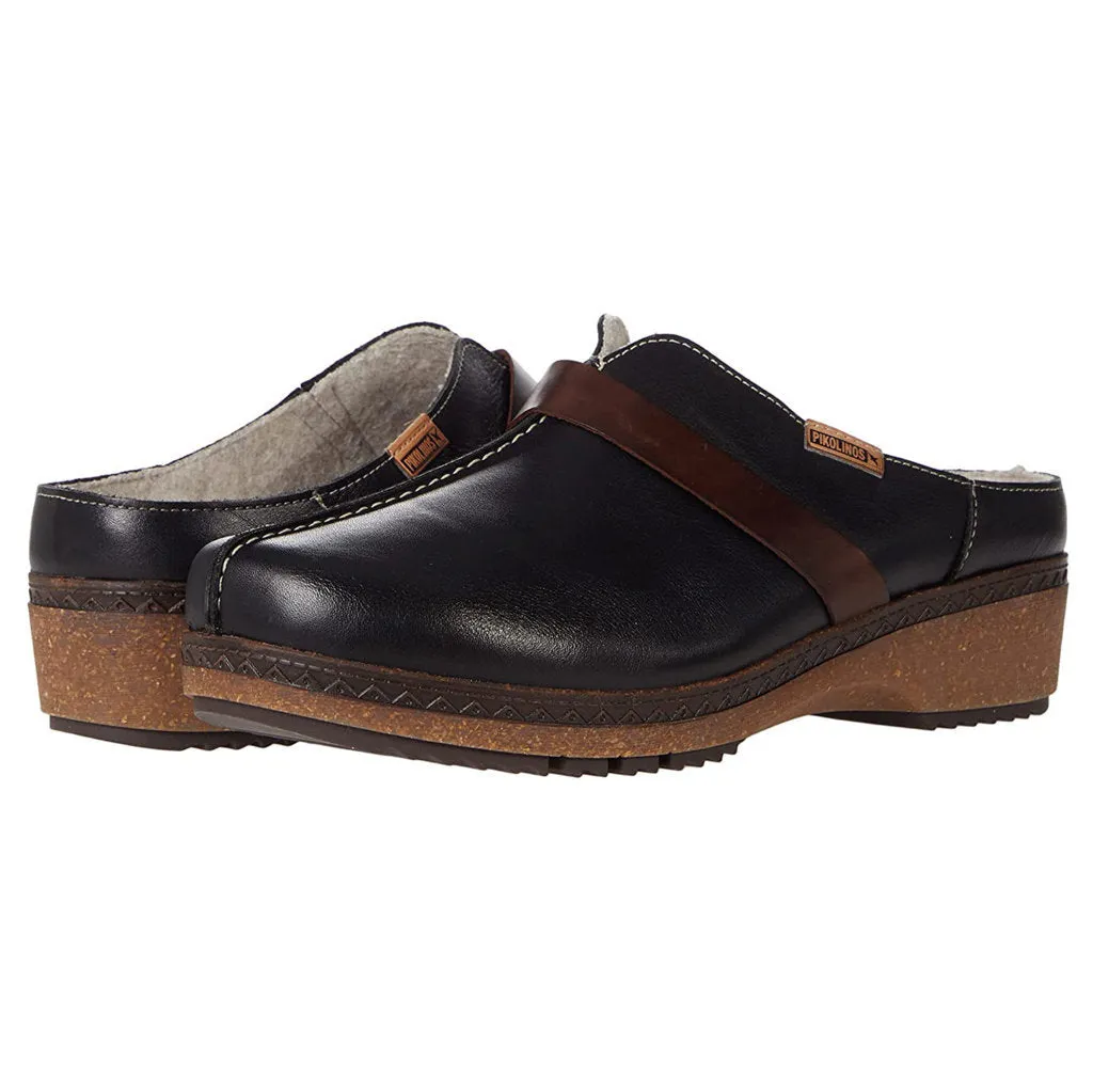 Granada Calfskin Leather Women's Clogs