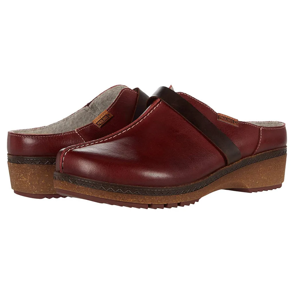 Granada Calfskin Leather Women's Clogs