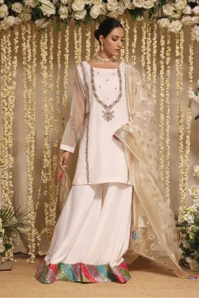 Handwork Embroidered Pazo Suit | NIKHAAR | P202295