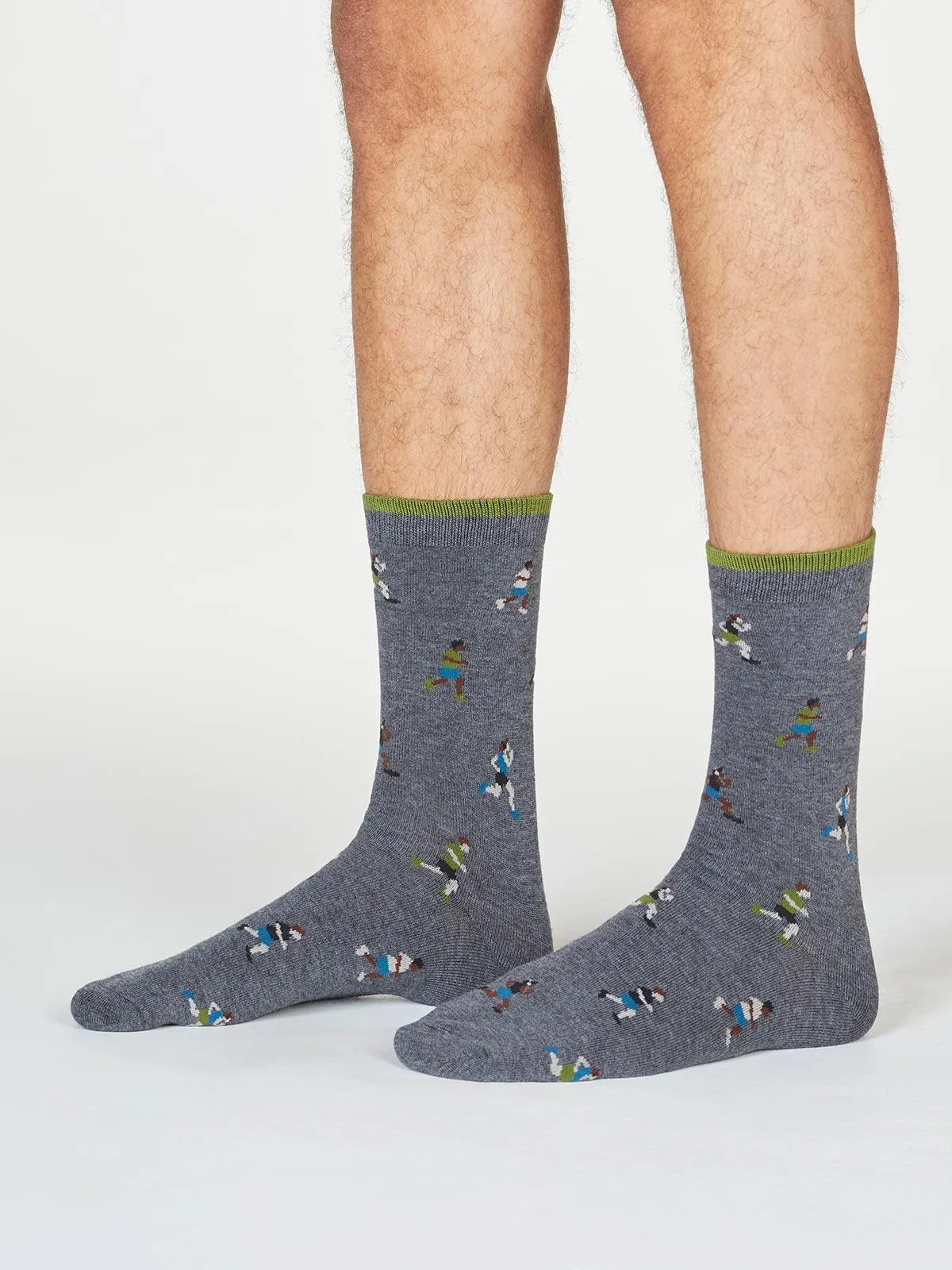 Heck Athlete Socks In A Bag - Dark Grey Marle