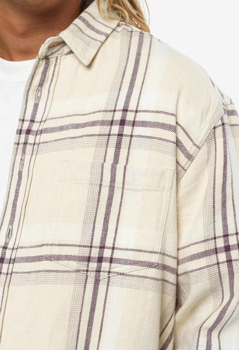 Hemi Oversized Shirt / Gobi Check