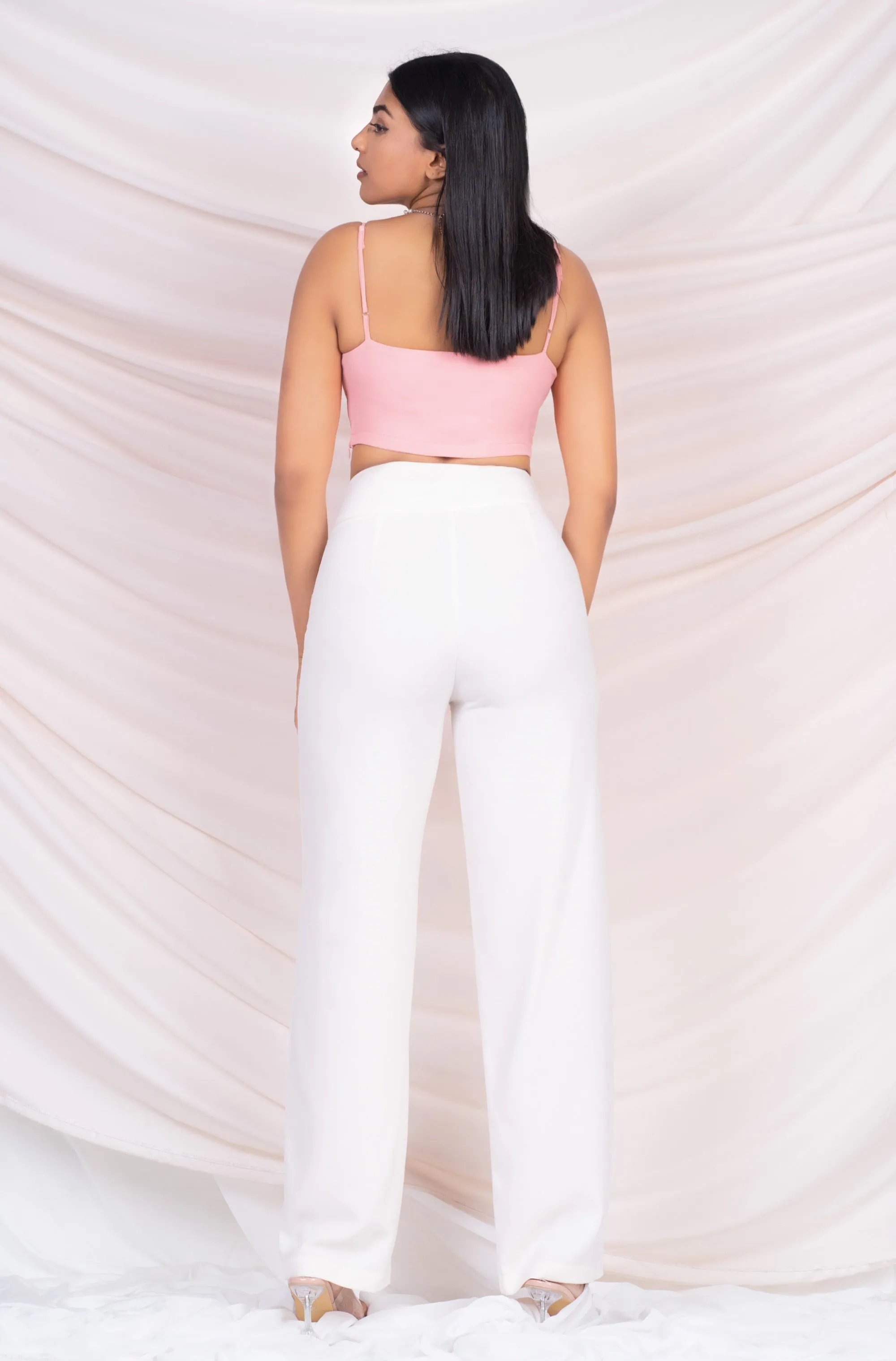 High Waist Wide Leg Pant