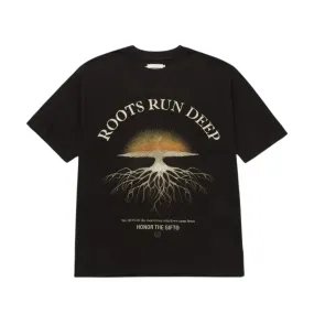 Honor The Gift Roots Run Deep Black T-Shirt