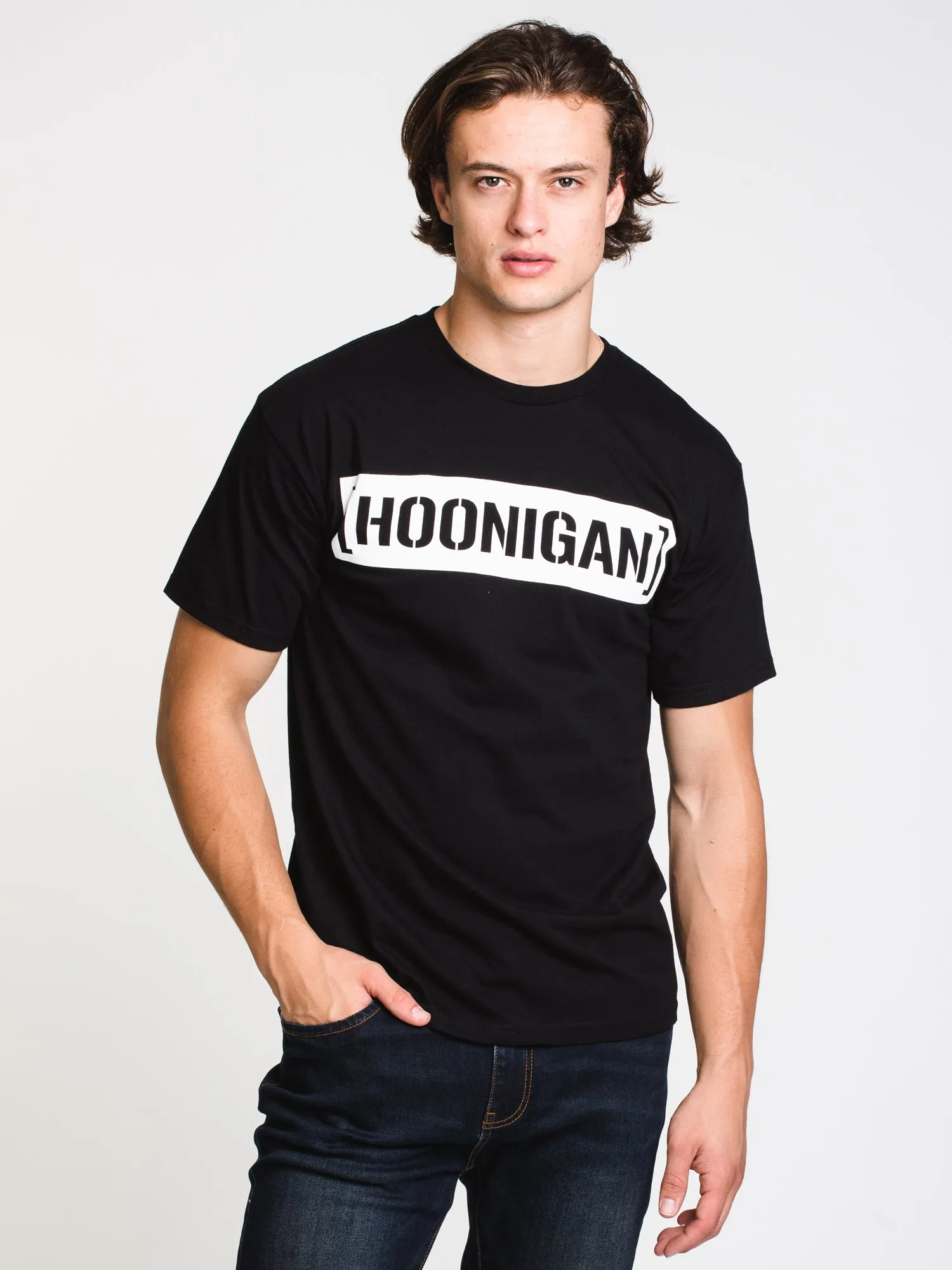 HOONIGAN CENSOR BAR T-SHIRT  - CLEARANCE