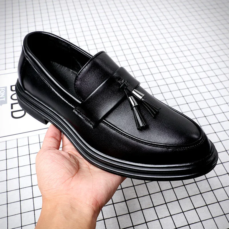 INSTOCK-Men's shoes summer all-match trending patent leather