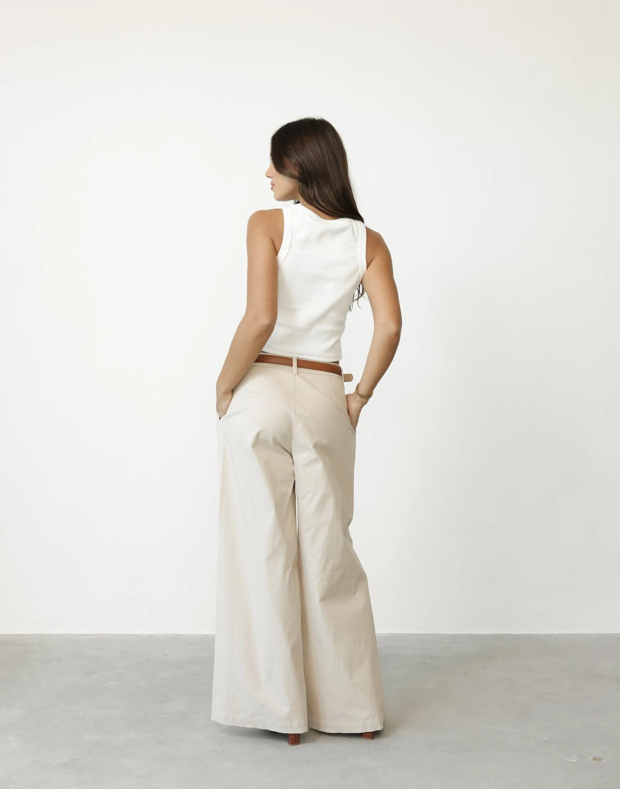 Joelle Pants (Beige)