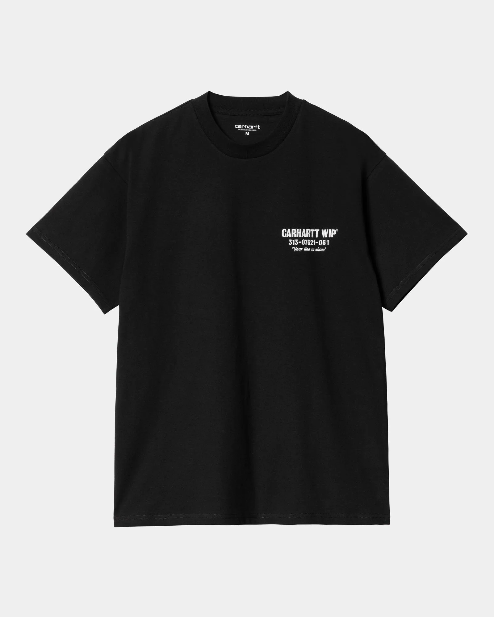 Less Troubles T-Shirt | Black / White