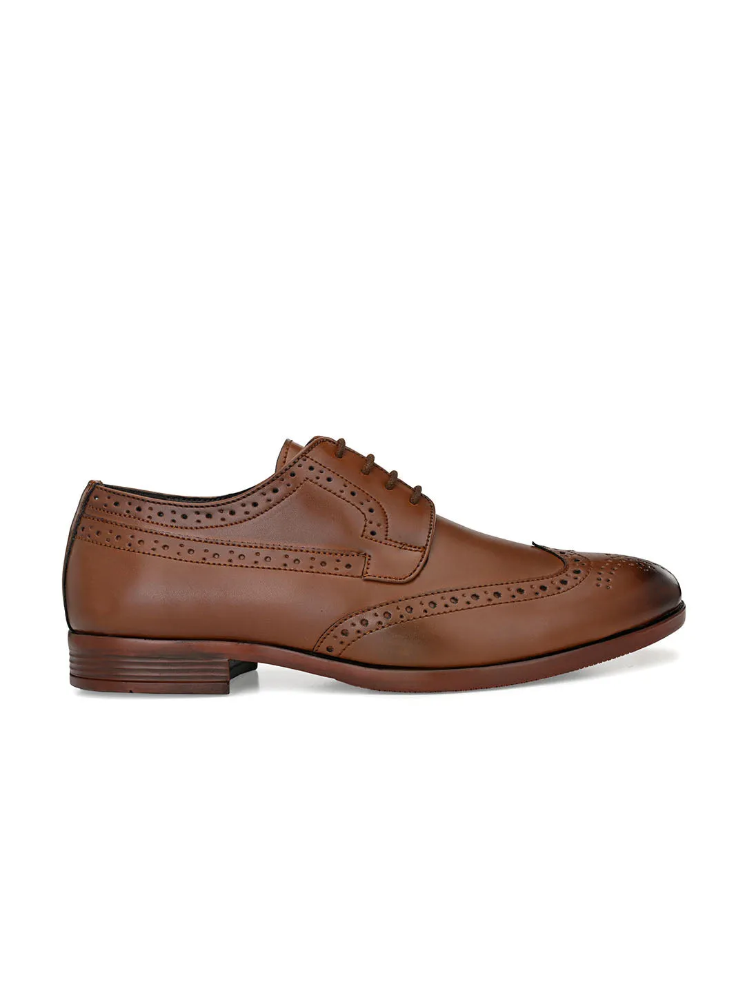 Libra Tan Brogues