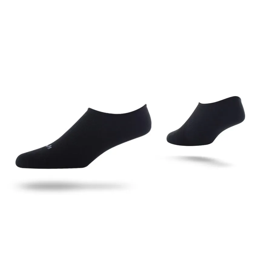 Lightfeet Invisible Low Cut Black Socks