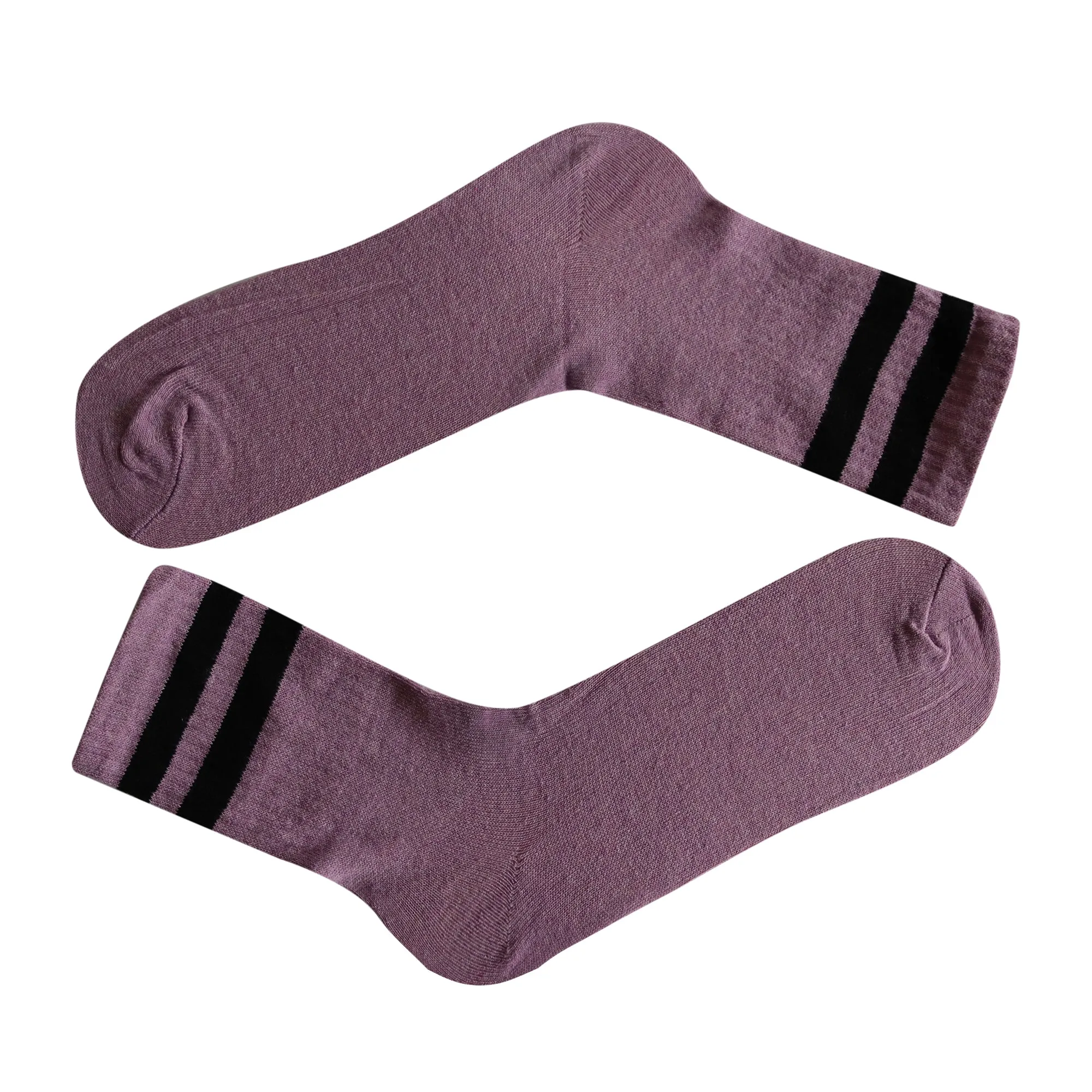 Louluu Women 2stripe Tennis Socks Box - 3